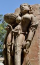 Historic Stone Art of India Madhya Pradesh Royalty Free Stock Photo