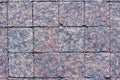 Stone background square bricks granite Royalty Free Stock Photo