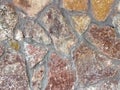 Stone background. Stone texture pattern. Pebble stones texture. Multi colored stones background Royalty Free Stock Photo