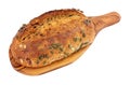 Stone baked pumpkin seed bread loaf