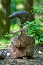 Stone balancing Royalty Free Stock Photo