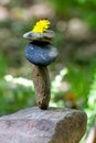 Stone balancing