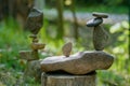 Stone balancing Royalty Free Stock Photo