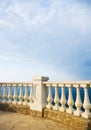 Stone balcony