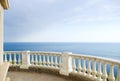 Stone balcony