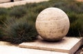 Stone ball Royalty Free Stock Photo