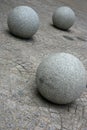 Stone Balls Royalty Free Stock Photo