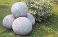 Stone balls Royalty Free Stock Photo