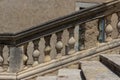 The stone balustrade Royalty Free Stock Photo