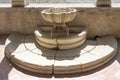 Stone basin at San Lorenzo Certosa, Padula, Italy