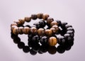 Stone bead bracelets handmade from lucky stones