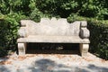 Stone bench