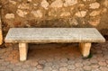 Stone bench