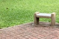 Stone benches seats Royalty Free Stock Photo