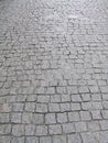 Stone block pavement Royalty Free Stock Photo