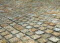 Stone block paving Royalty Free Stock Photo