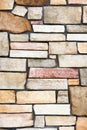 A stone block wall Royalty Free Stock Photo