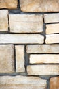 A stone block wall Royalty Free Stock Photo