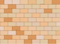 Stone Block Wall - Vector Illustration Royalty Free Stock Photo