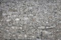 Old stone wall in Fiera di Primiero, Pale di San Martino. Royalty Free Stock Photo