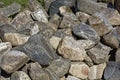 Stone boulders background