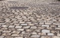 Stone brick floor Royalty Free Stock Photo