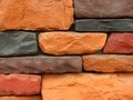 Stone Brick Wall Pattern 12 Royalty Free Stock Photo