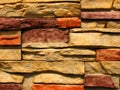 Stone Brick Wall Pattern 2 Royalty Free Stock Photo