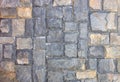 Stone brick wall textures for background Royalty Free Stock Photo