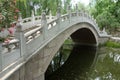 Stone bridge in Beijing Yuanmingyuan Royalty Free Stock Photo