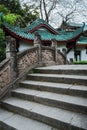 Stone bridge with dragon sculpture,China