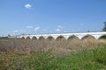 Stone bridge of Hortobagy Royalty Free Stock Photo