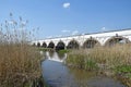 Stone bridge of Hortobagy Royalty Free Stock Photo