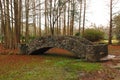 Stone Bridge at Jungle Gardens Royalty Free Stock Photo