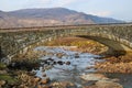 Stone Bridge over Creek on Isle of Skye Scotland UK