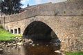 Bridge over Hardraw Beck Wensleydale Yorkshire Dales