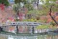 Stone bridge in pubic park