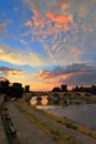 Stone bridge Skopje macedonia