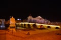 Stone bridge in Skopje