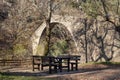 Stone bridge St. Vissarion in Pyli (Thessaly region, Greece)