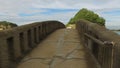 Stone bridge to the islet Rocher Du Basta 02