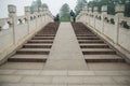 Stone bridge in Wuhan, Hubei, China Royalty Free Stock Photo