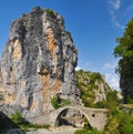 Stone bridge in Zagoria Royalty Free Stock Photo