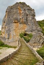 Stone bridge in Zagoria Royalty Free Stock Photo