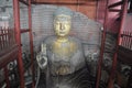 Stone Buddha gold-filled