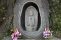 Stone buddha sculpture