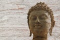 Stone Buddha warrior statue ayutthaya
