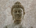 Stone Buddha warrior statue ayutthaya