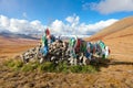 Stone Buddhist monument