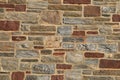 Stone building wall
